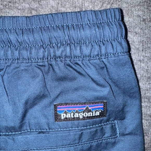 Patagonia Mens Lightweight All Wear Hemp Volley Shorts Tidepool Blue Sz S NEW - Picture 9 of 10